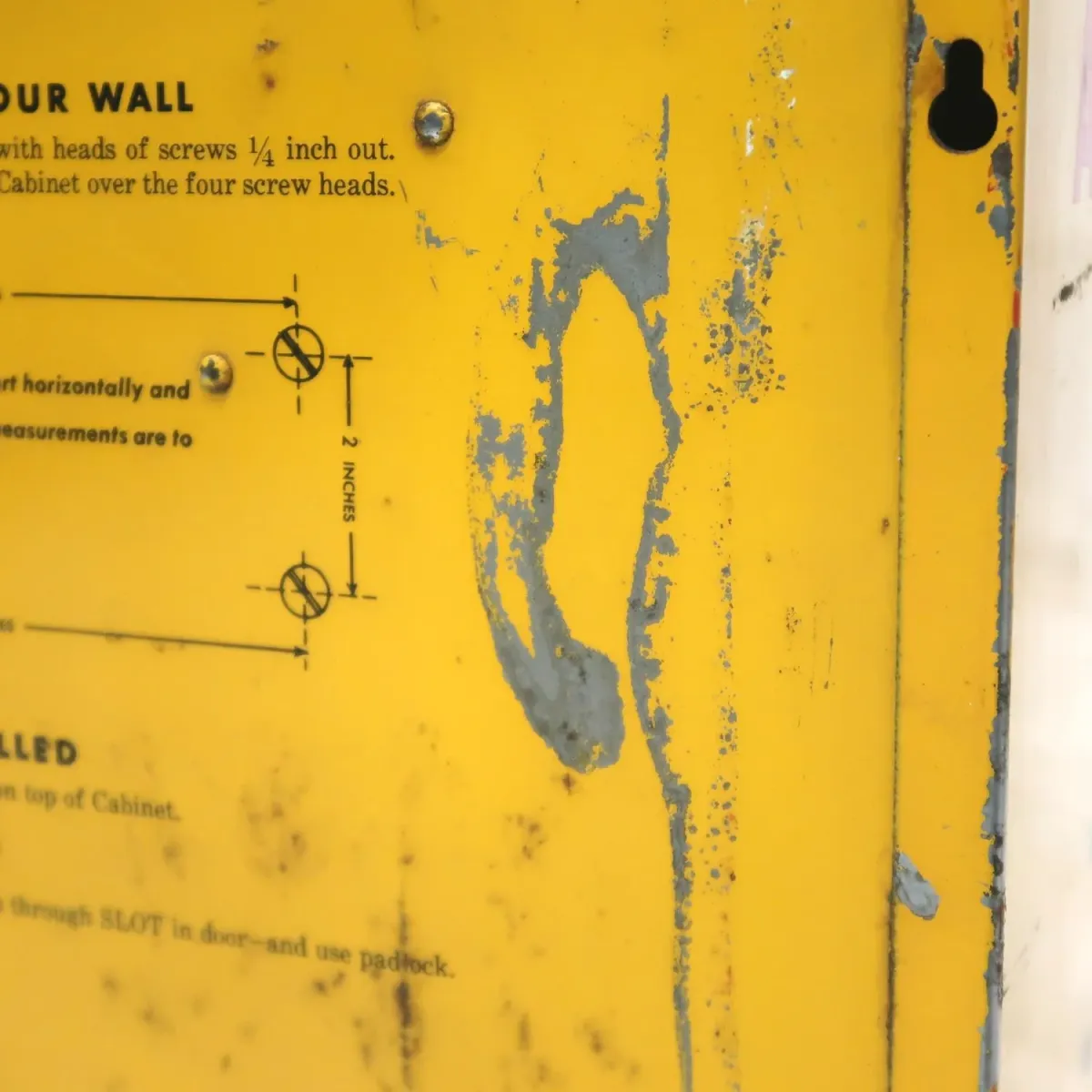 40～50's ANCO ビンテージ メタルキャビネット