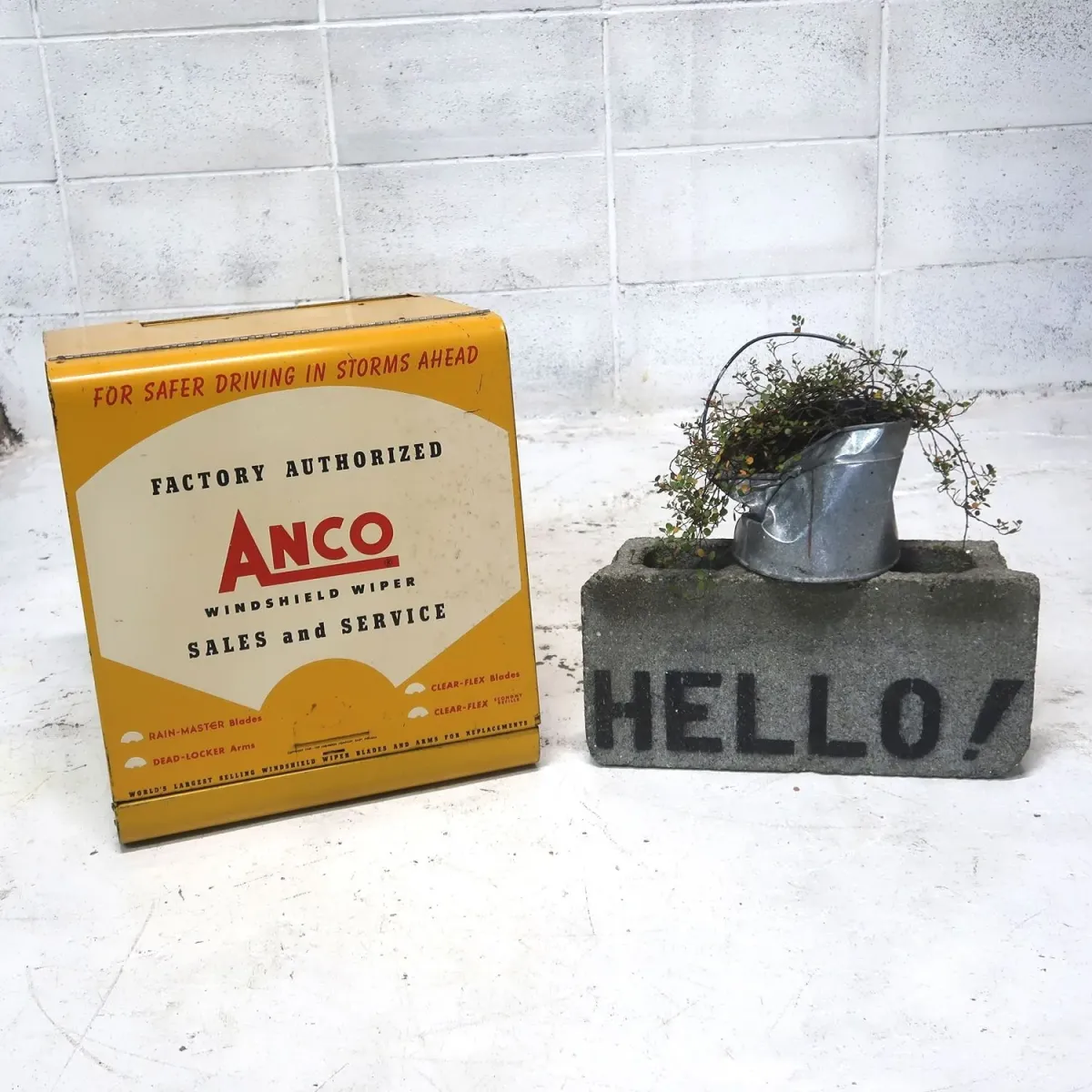 40～50's ANCO ビンテージ メタルキャビネット