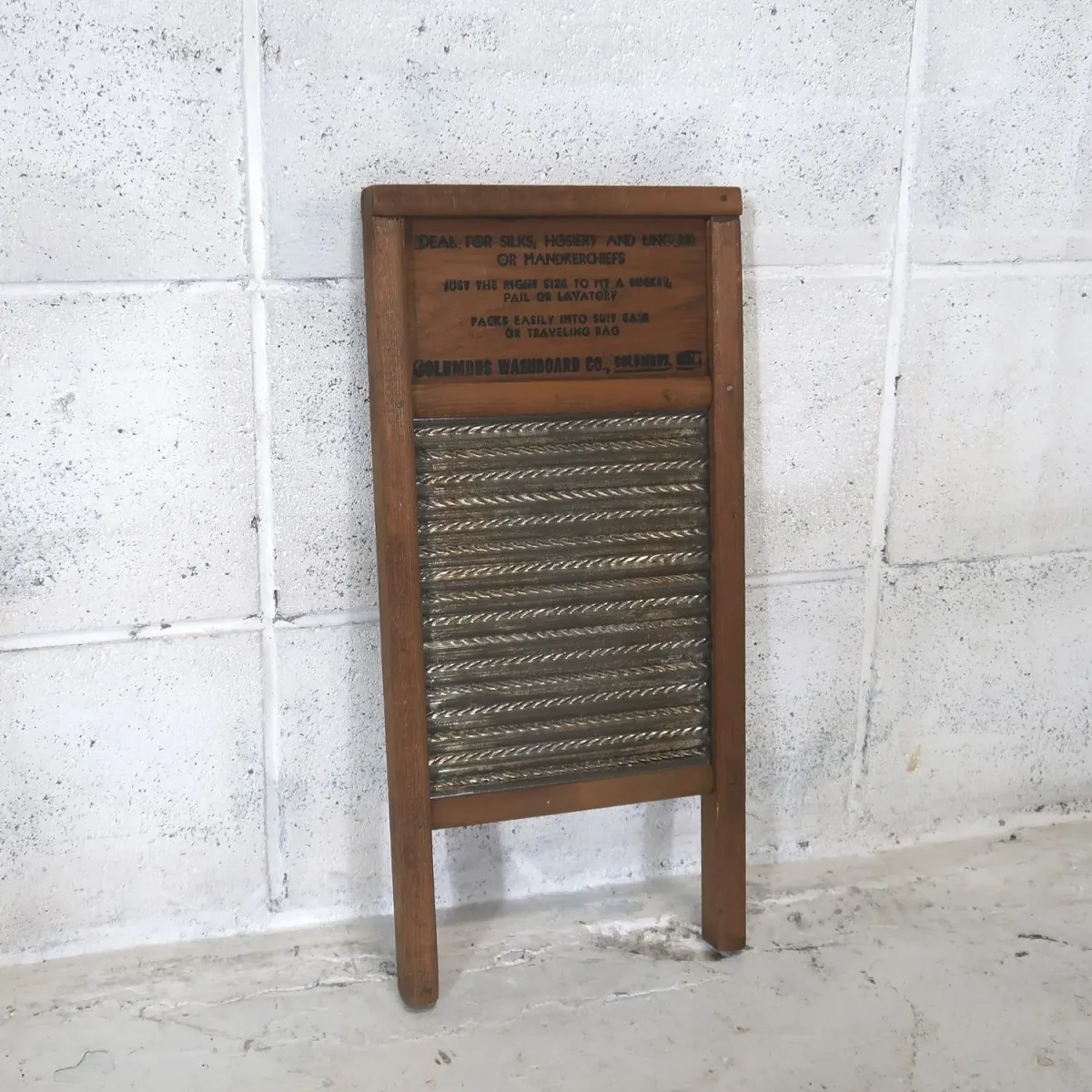 COLUMBUS ビンテージ ウォッシュボード 洗濯板