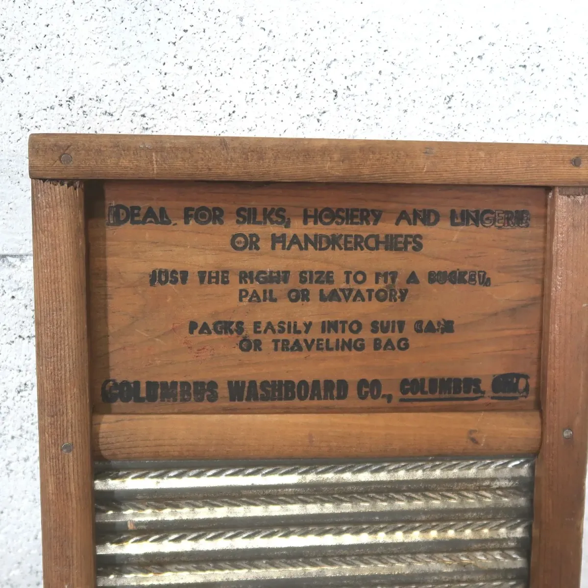COLUMBUS ビンテージ ウォッシュボード 洗濯板