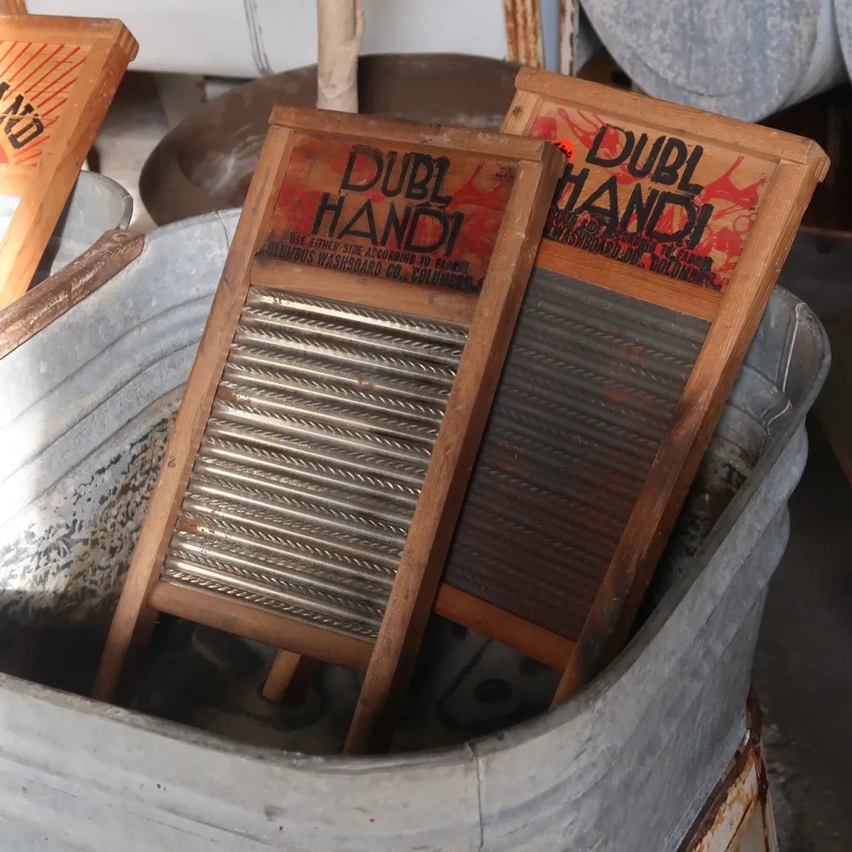 COLUMBUS ビンテージ ウォッシュボード 洗濯板