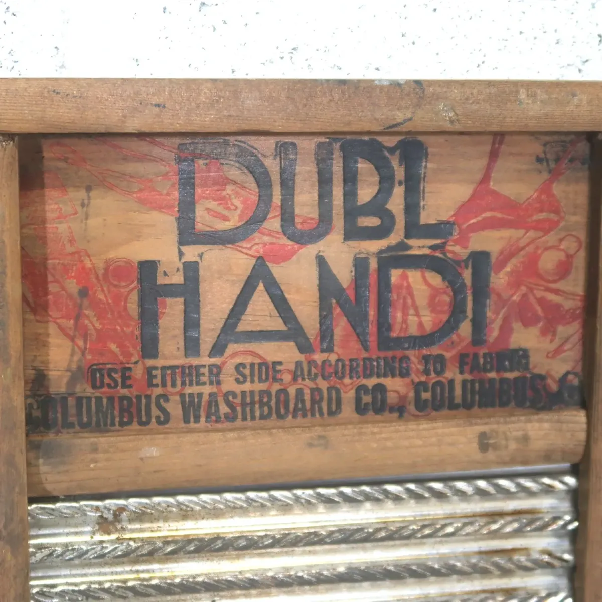 COLUMBUS ビンテージ ウォッシュボード 洗濯板