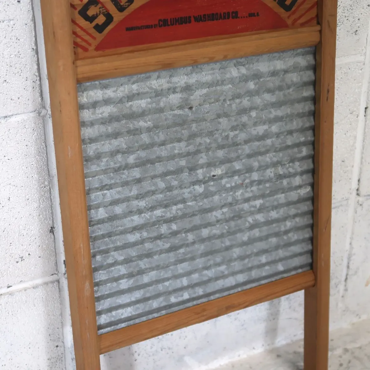 COLUMBUS ビンテージ ウォッシュボード 洗濯板