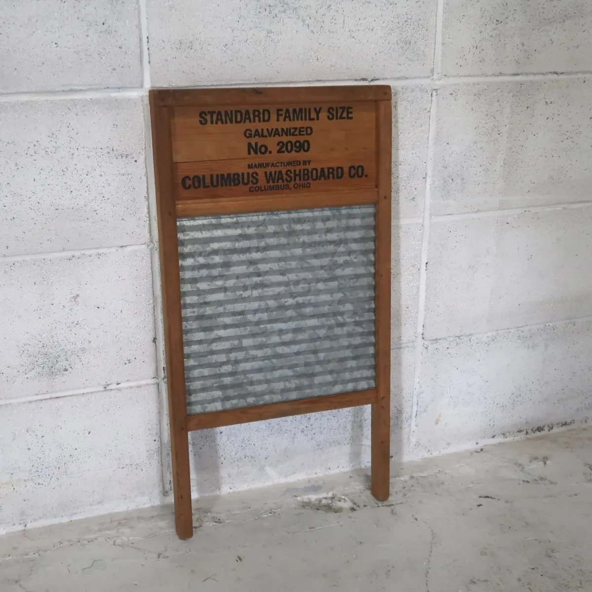 COLUMBUS ビンテージ ウォッシュボード 洗濯板