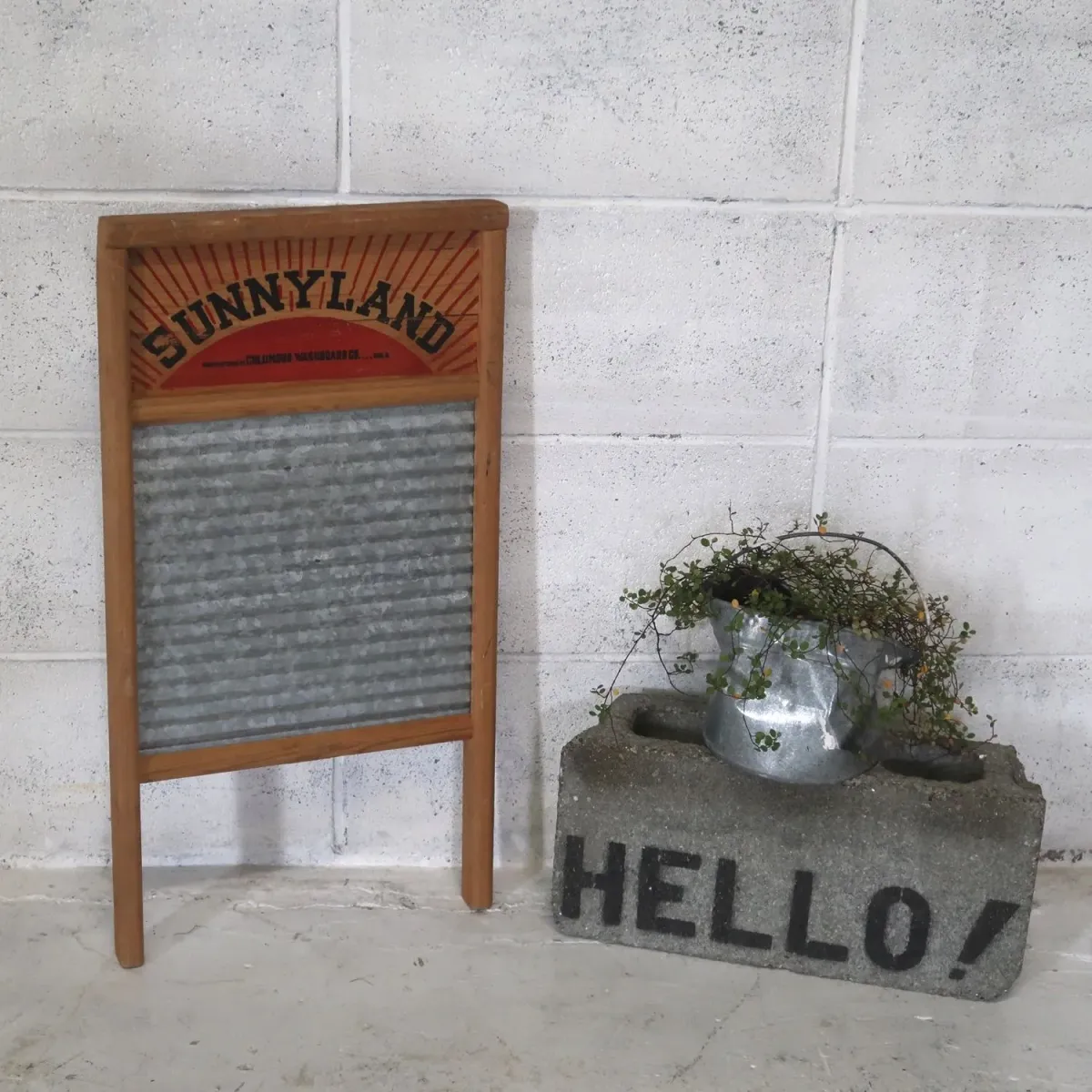 COLUMBUS ビンテージ ウォッシュボード 洗濯板