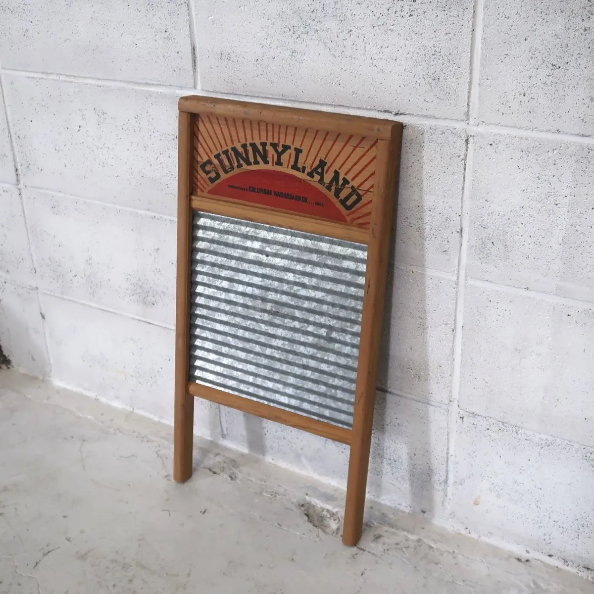 COLUMBUS ビンテージ ウォッシュボード 洗濯板