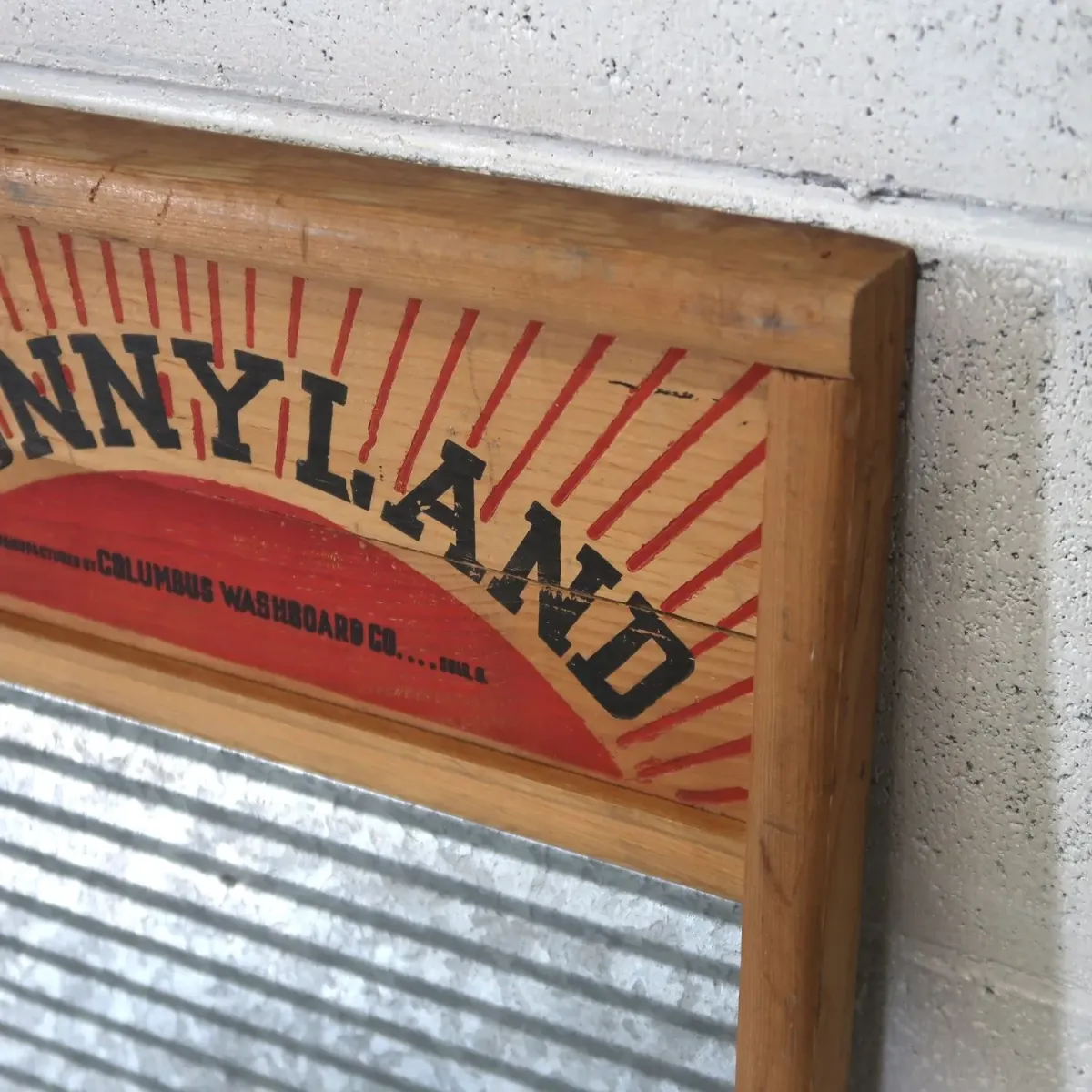 COLUMBUS ビンテージ ウォッシュボード 洗濯板