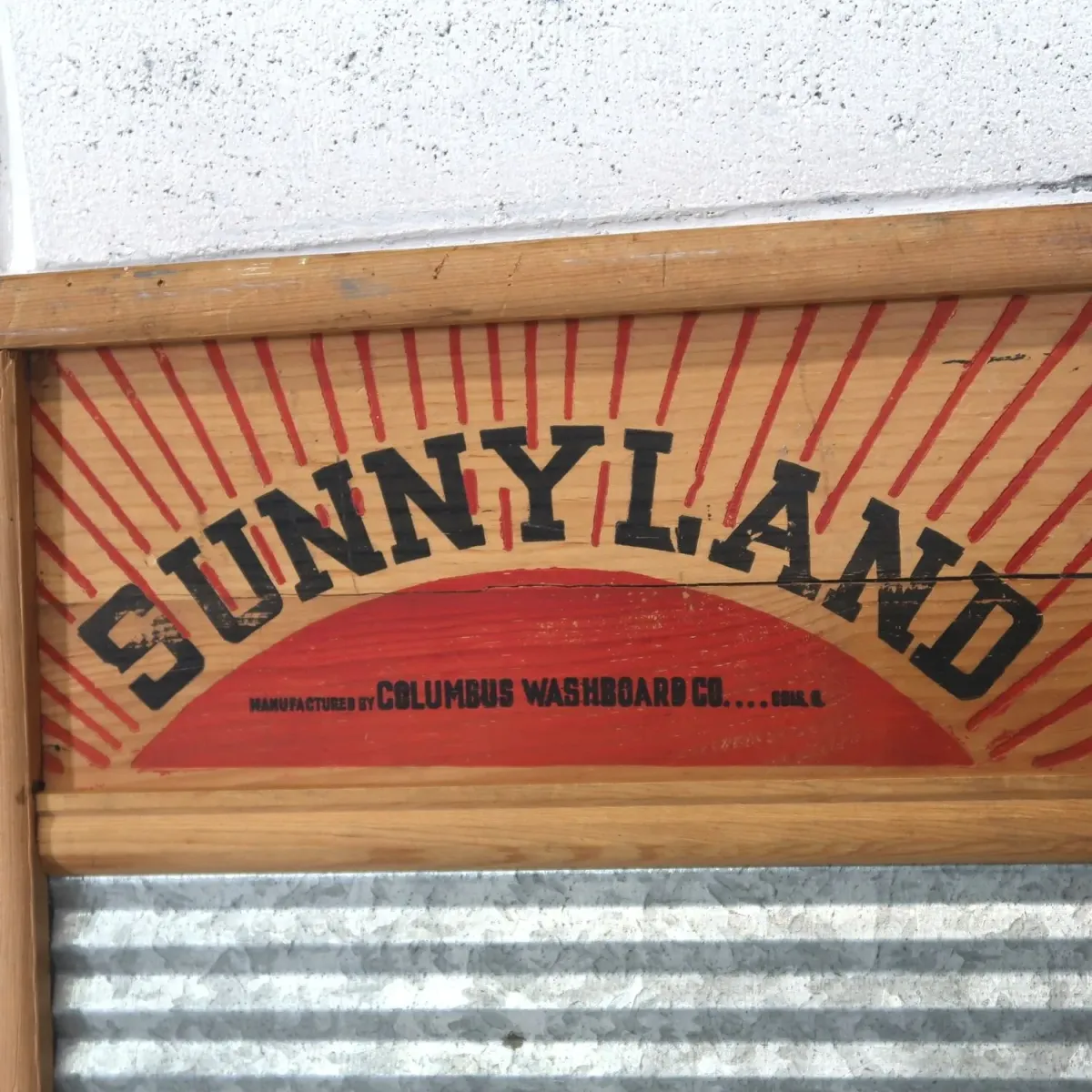 COLUMBUS ビンテージ ウォッシュボード 洗濯板