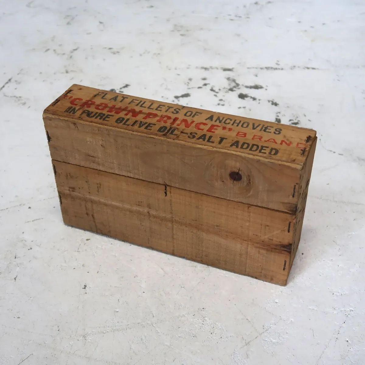 CROWN PRINCE ビンテージ ウッドボックス