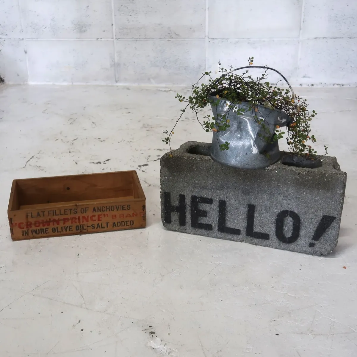 CROWN PRINCE ビンテージ ウッドボックス