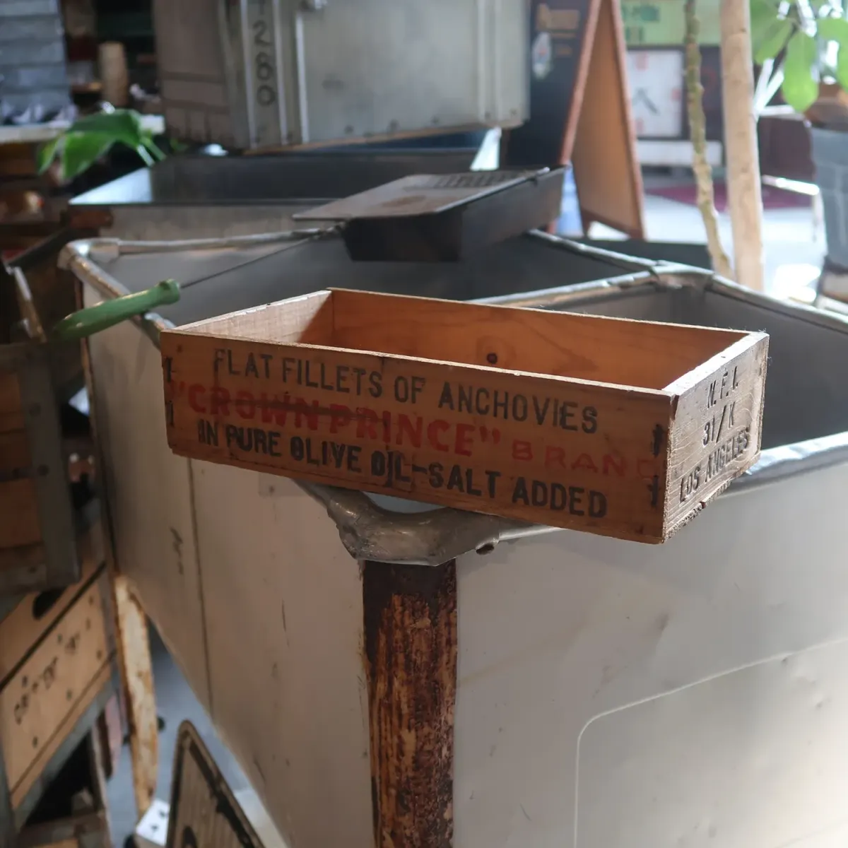 CROWN PRINCE ビンテージ ウッドボックス