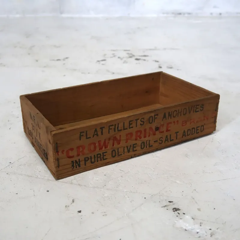 CROWN PRINCE ビンテージ ウッドボックス