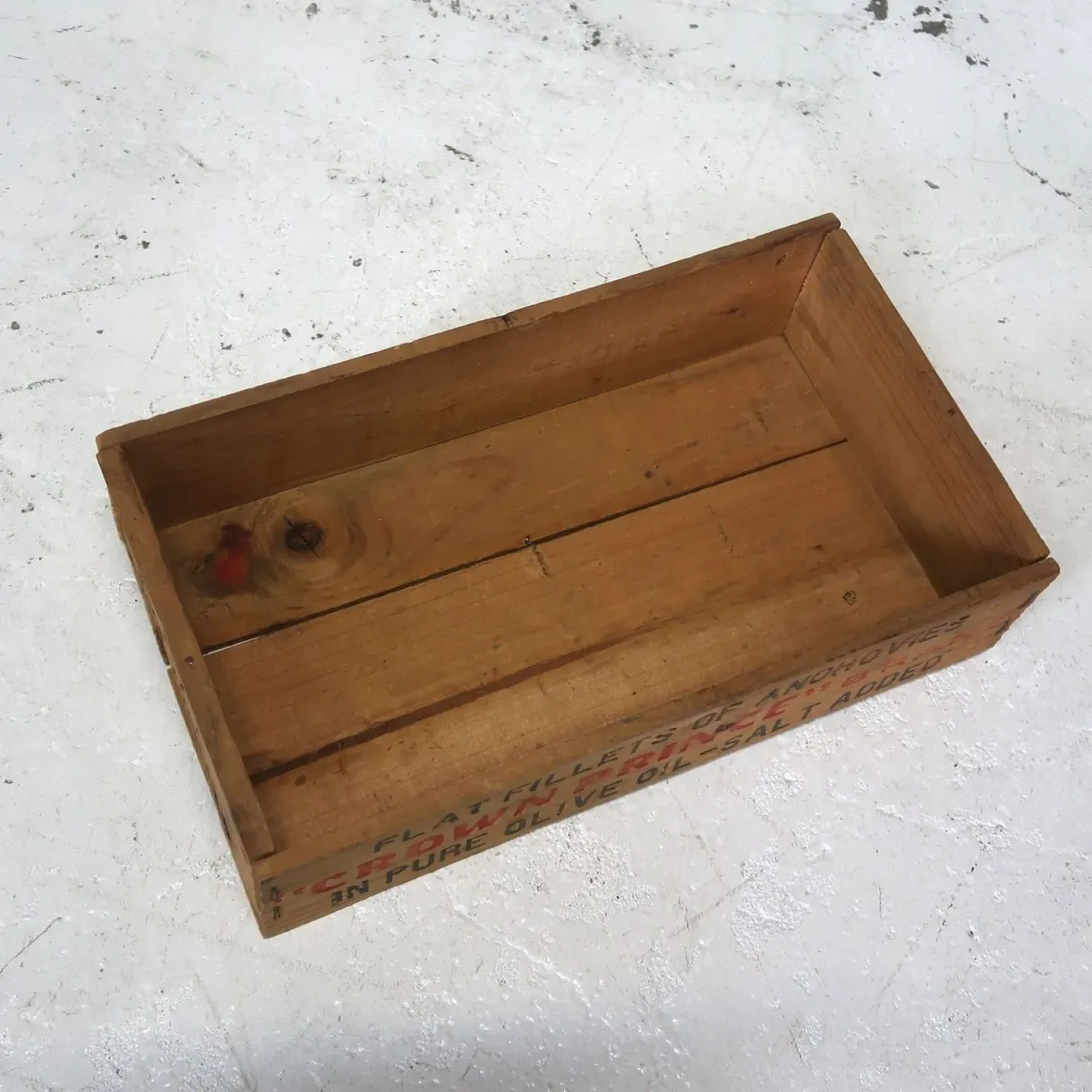 CROWN PRINCE ビンテージ ウッドボックス