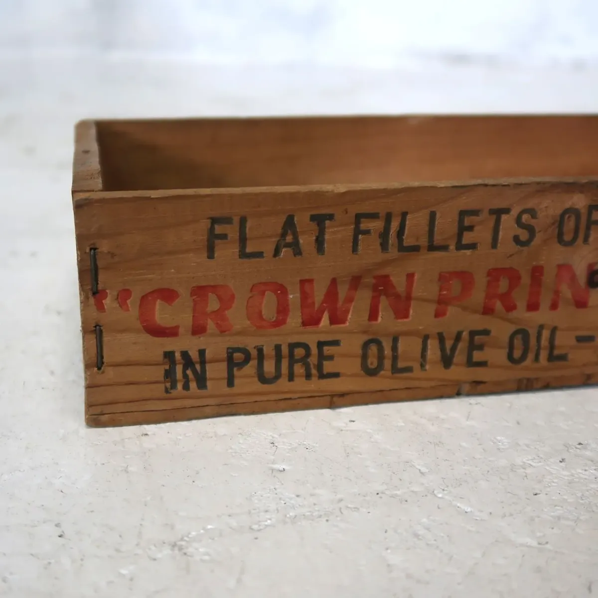 CROWN PRINCE ビンテージ ウッドボックス