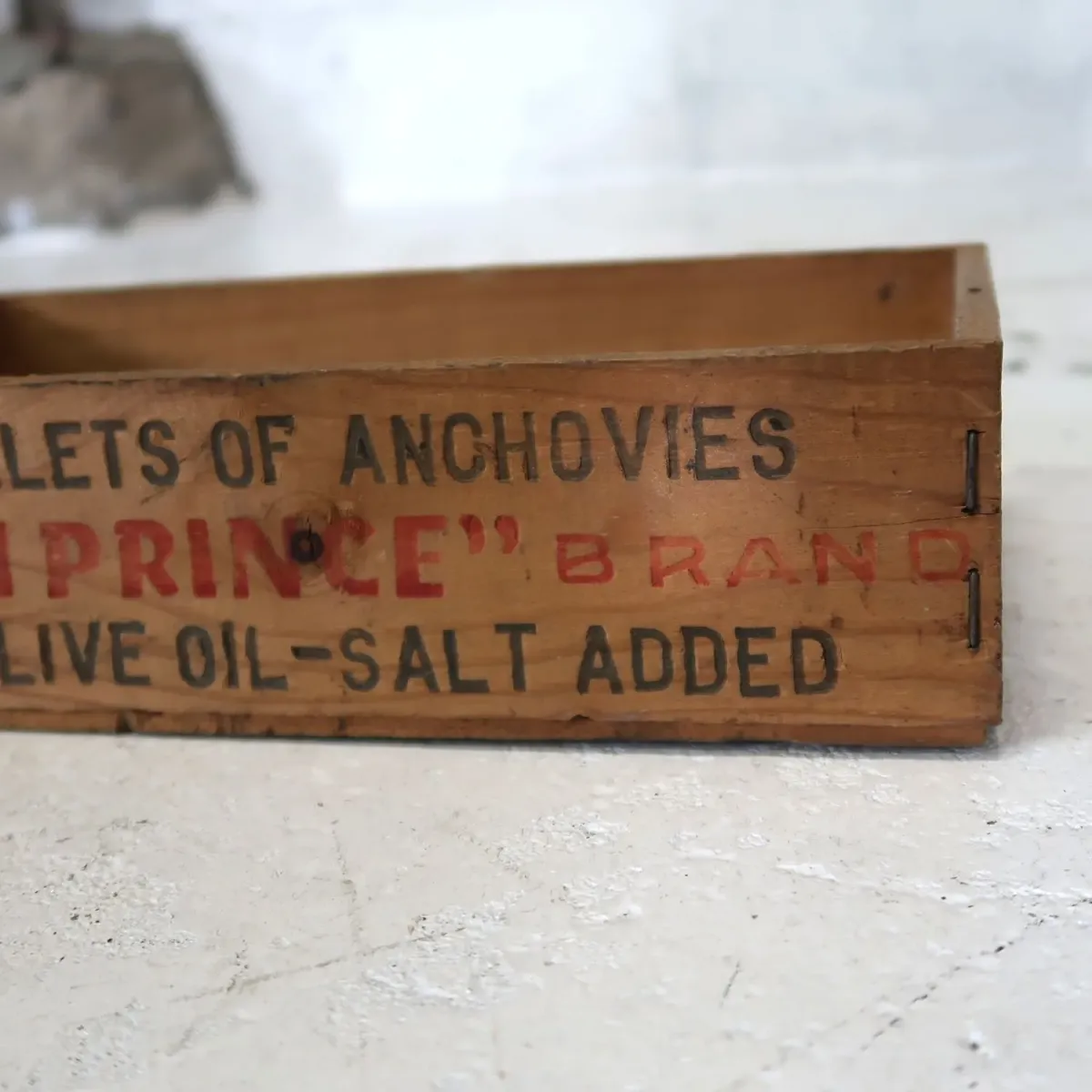 CROWN PRINCE ビンテージ ウッドボックス