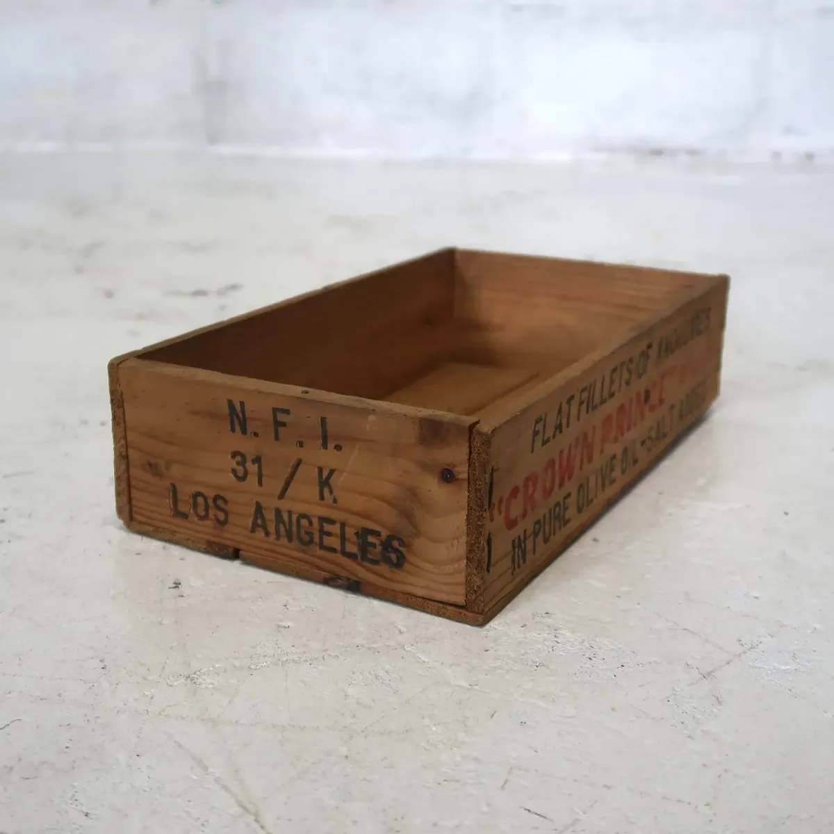 CROWN PRINCE ビンテージ ウッドボックス