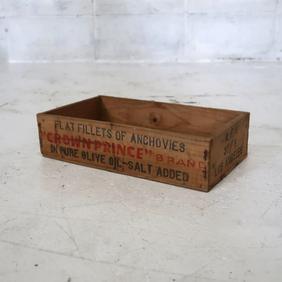 CROWN PRINCE ビンテージ ウッドボックス