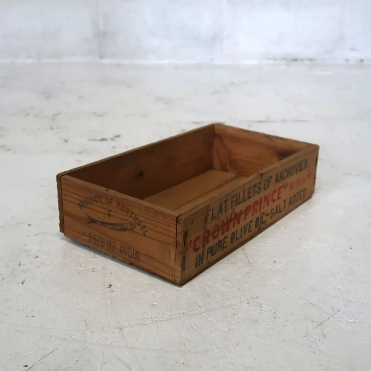 CROWN PRINCE ビンテージ ウッドボックス