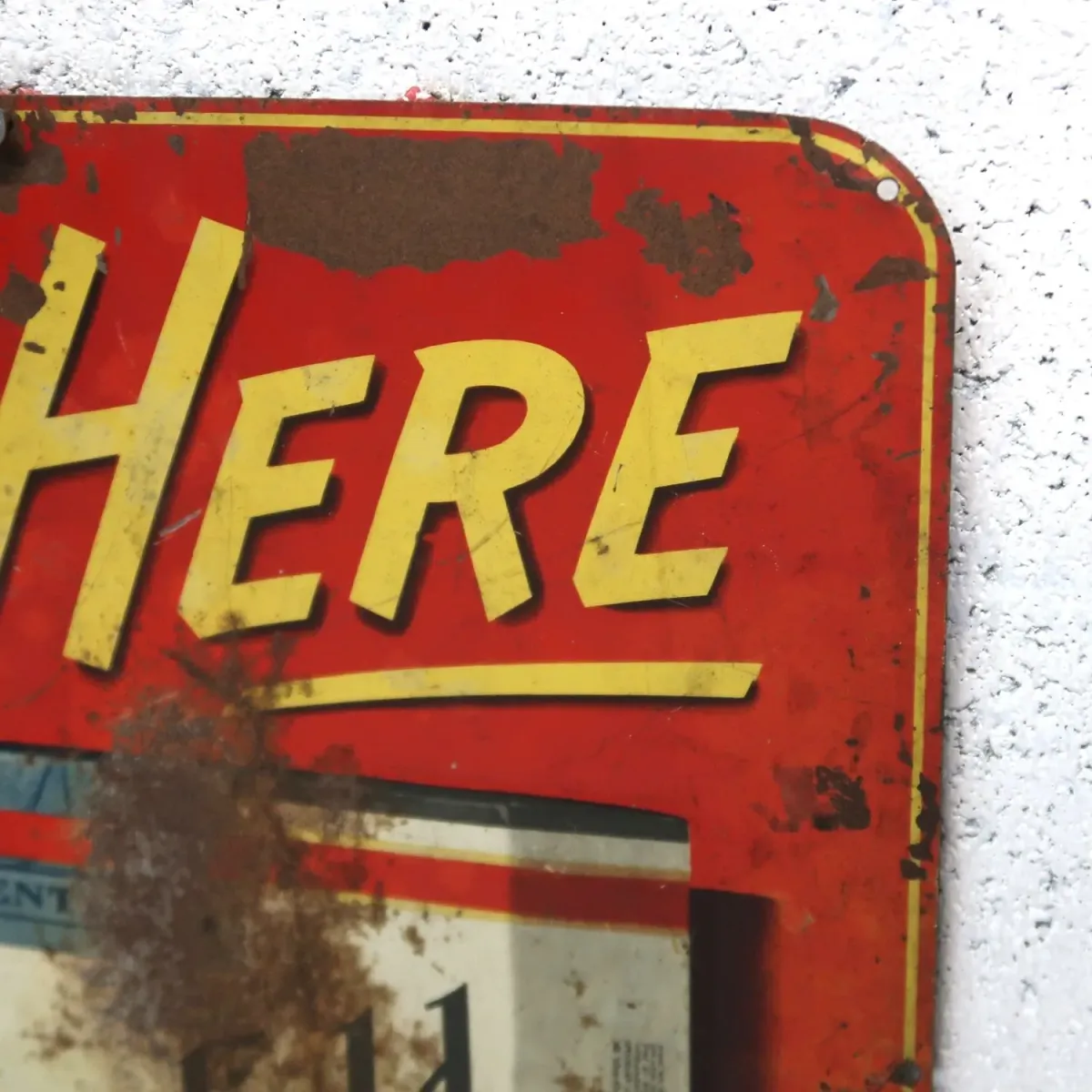 ～50’s Chesterfield Cigarettes ビンテージ ブリキ看板