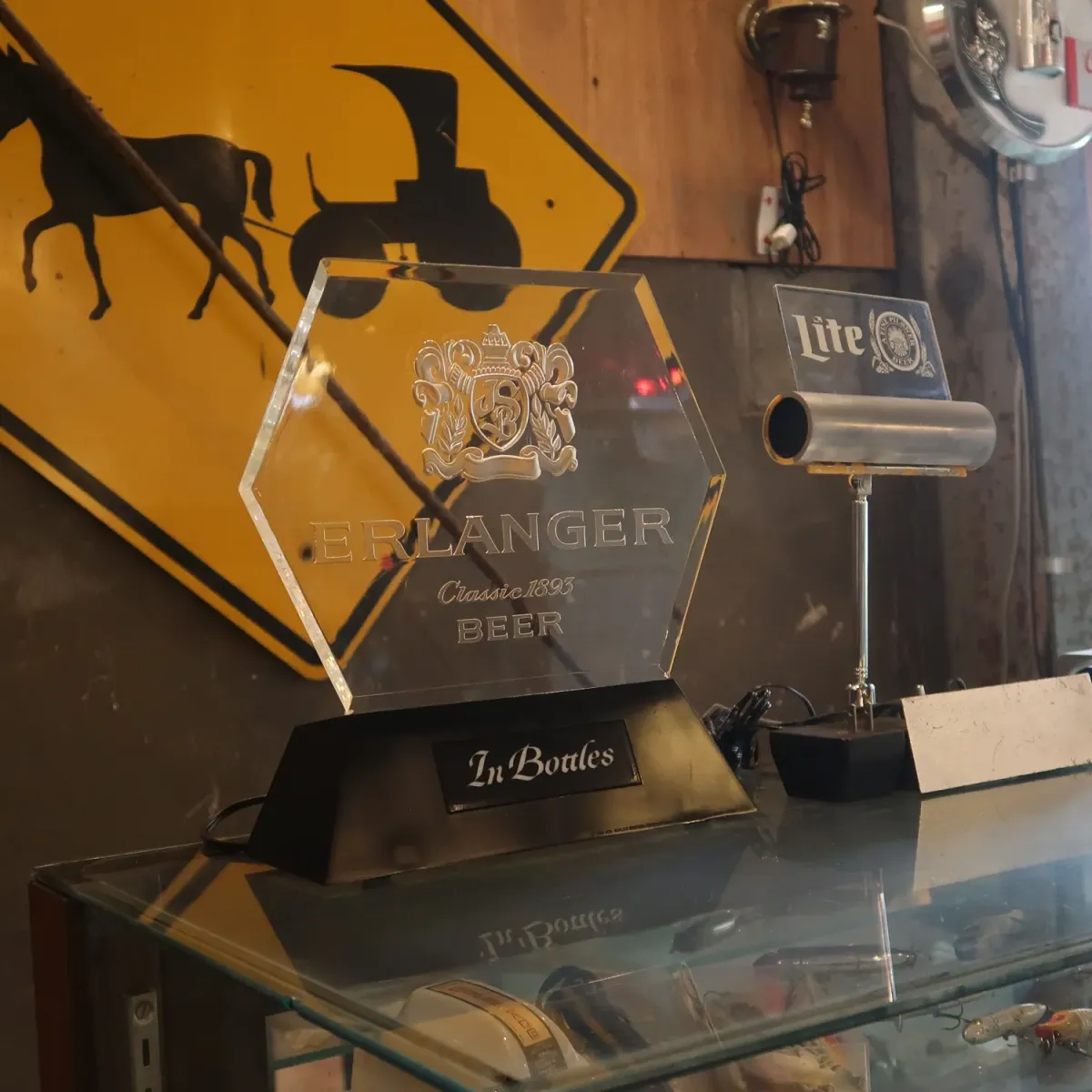 ERLANGER BEER ビンテージ ライトサイン