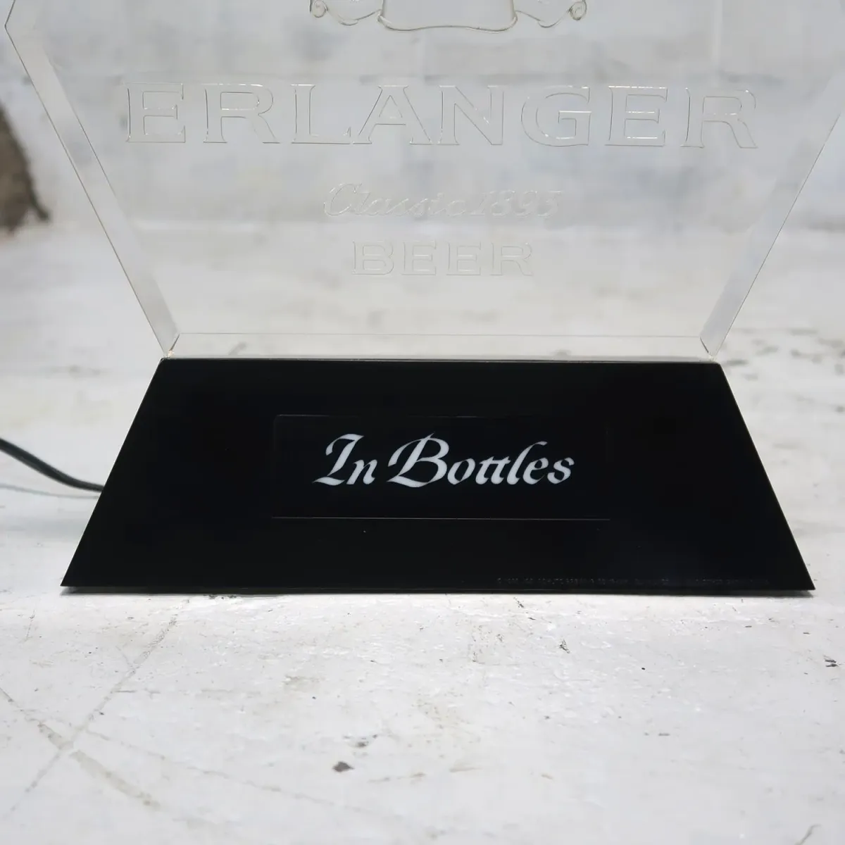 ERLANGER BEER ビンテージ ライトサイン