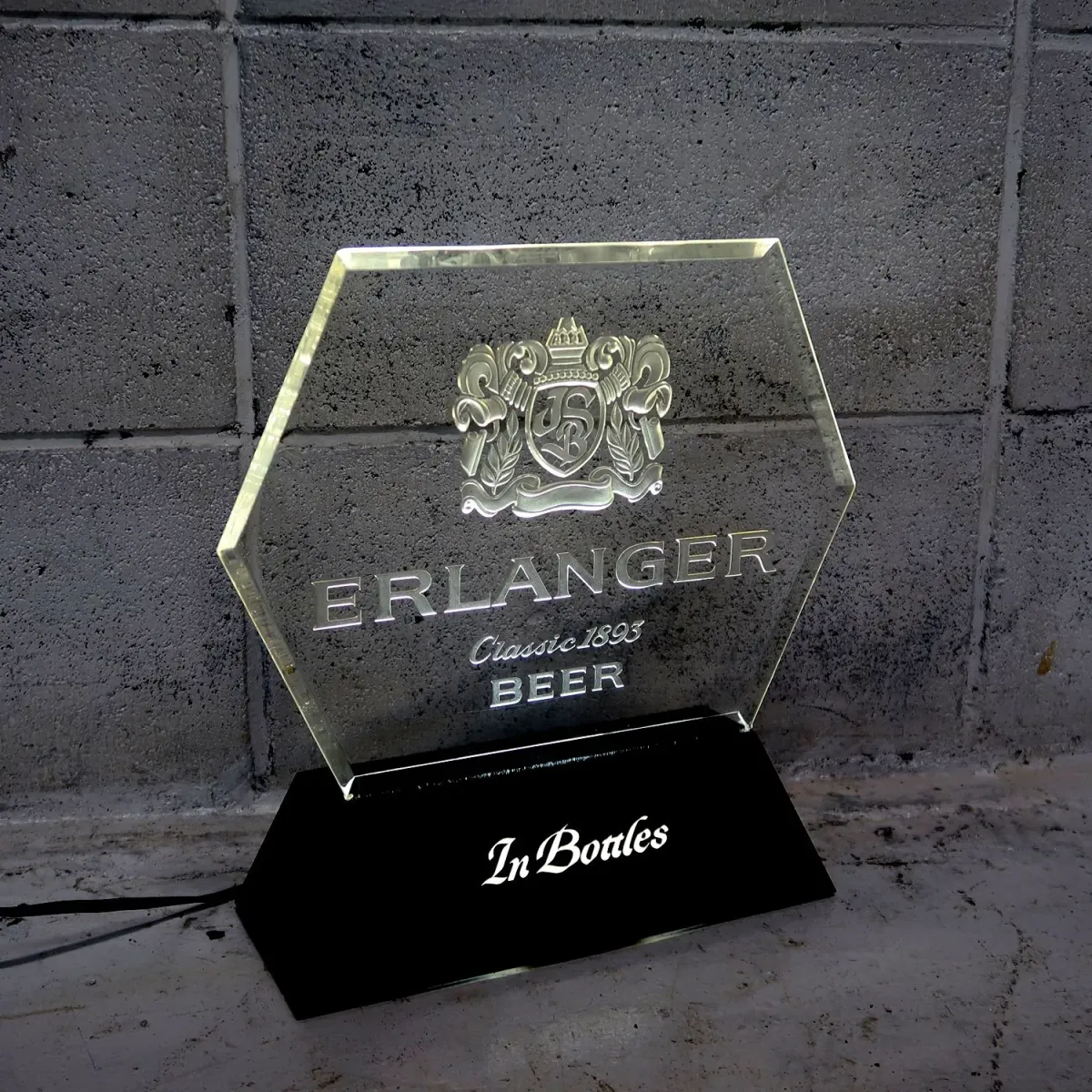ERLANGER BEER ビンテージ ライトサイン
