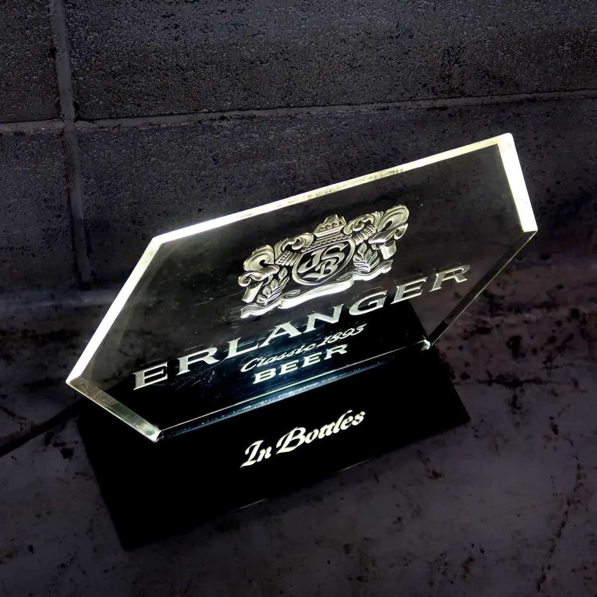 ERLANGER BEER ビンテージ ライトサイン