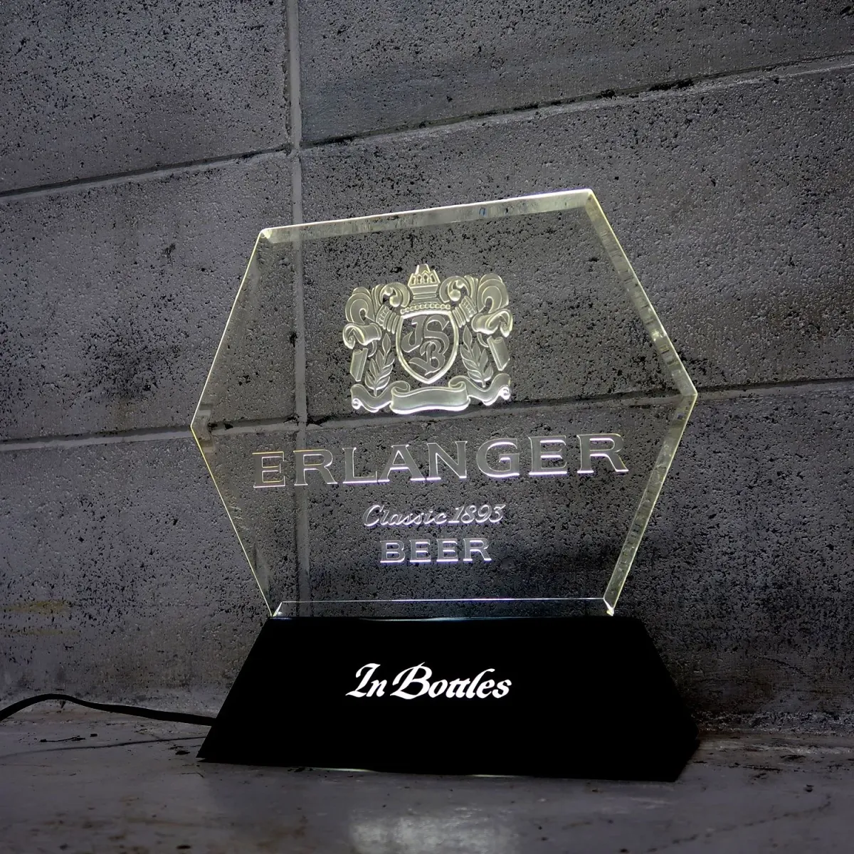 ERLANGER BEER ビンテージ ライトサイン