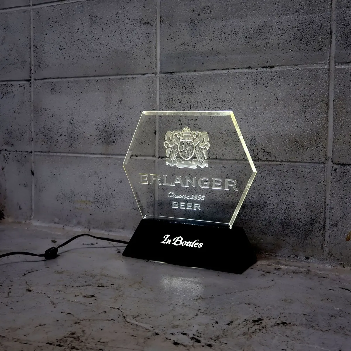 ERLANGER BEER ビンテージ ライトサイン