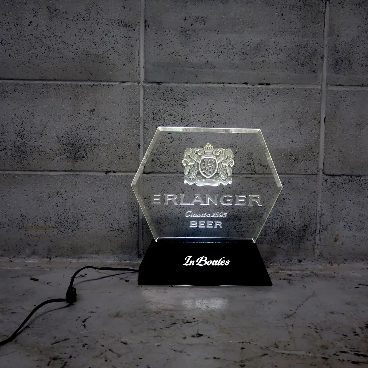 ERLANGER BEER ビンテージ ライトサイン