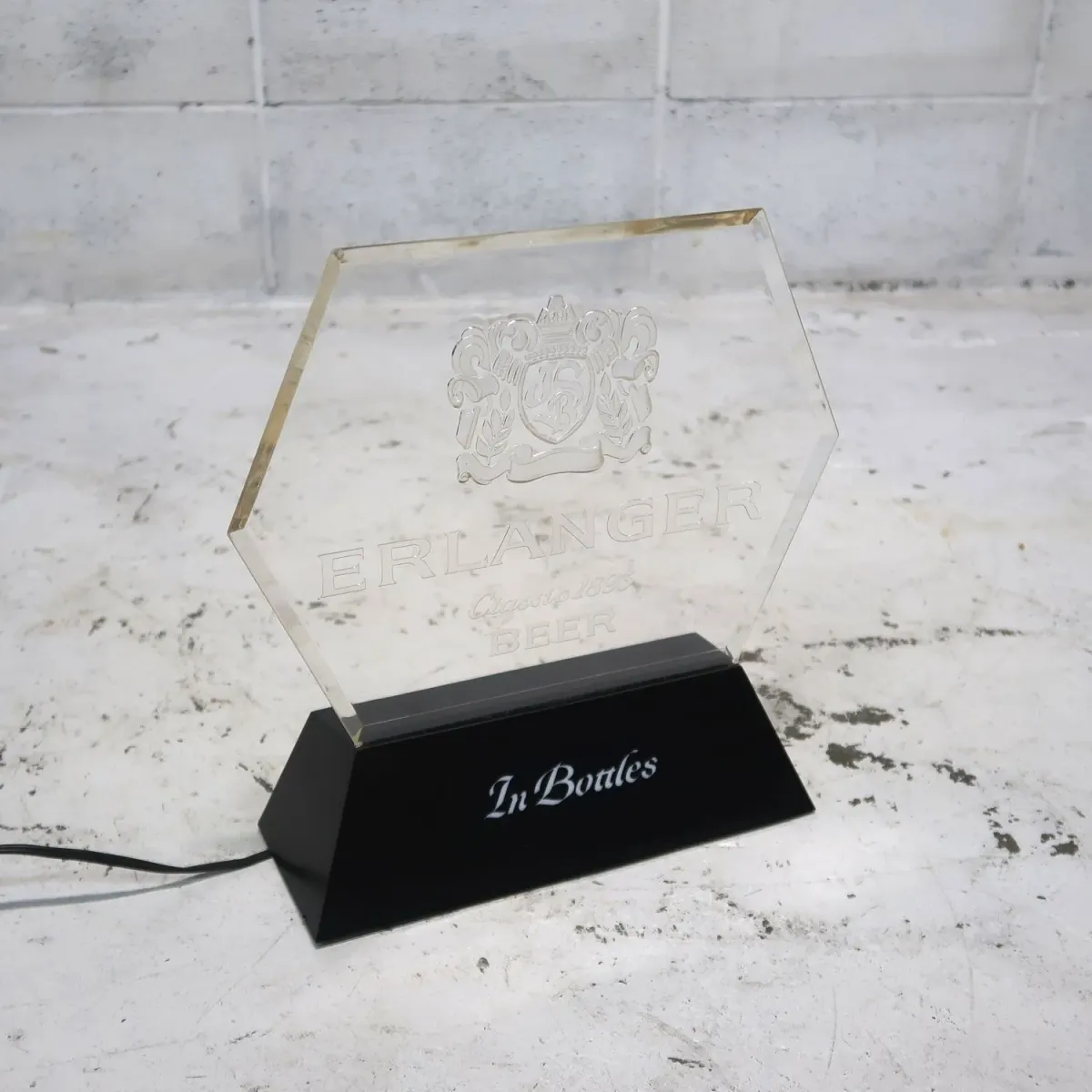 ERLANGER BEER ビンテージ ライトサイン