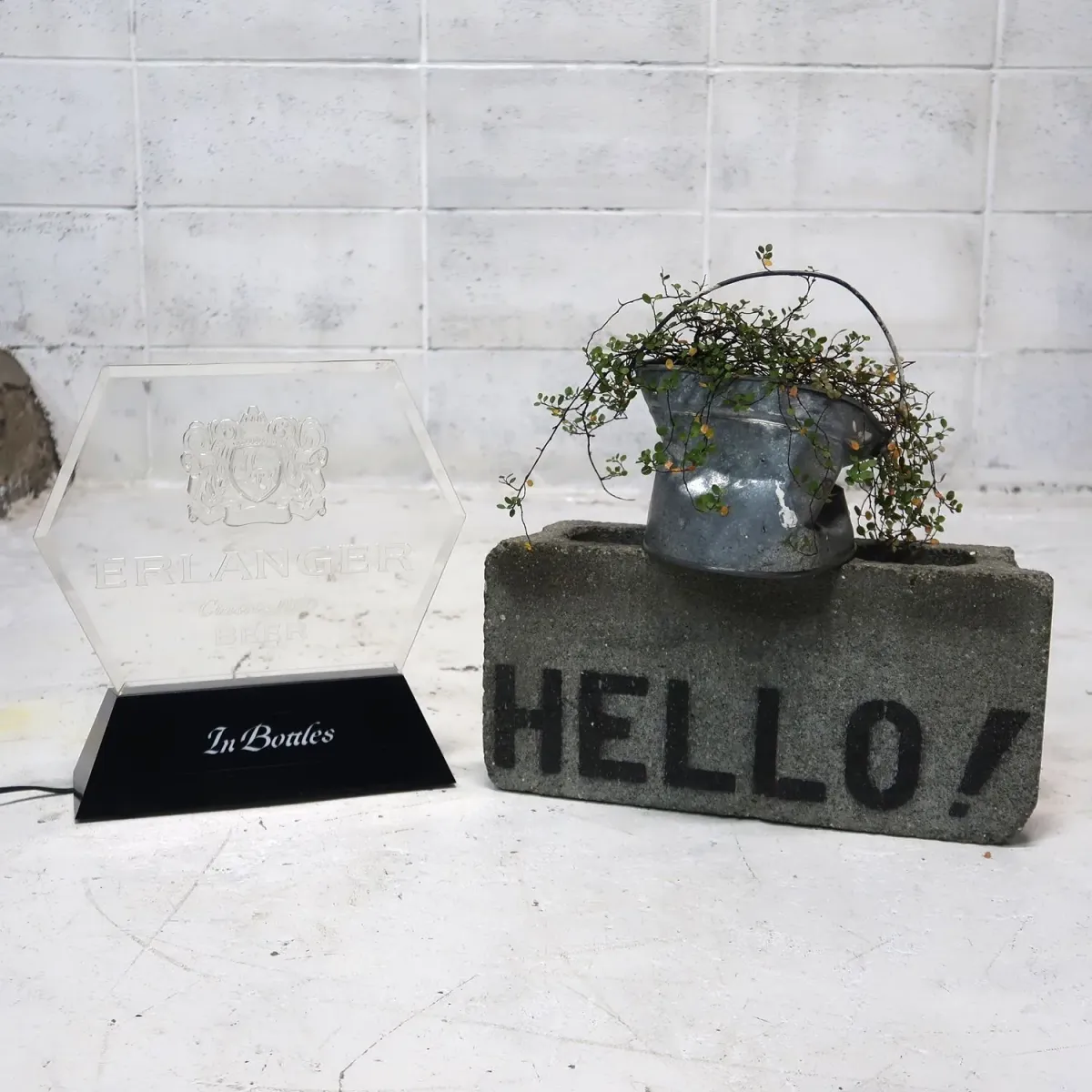 ERLANGER BEER ビンテージ ライトサイン