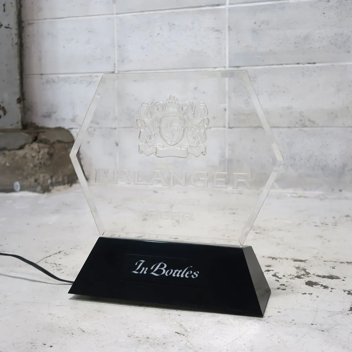 ERLANGER BEER ビンテージ ライトサイン