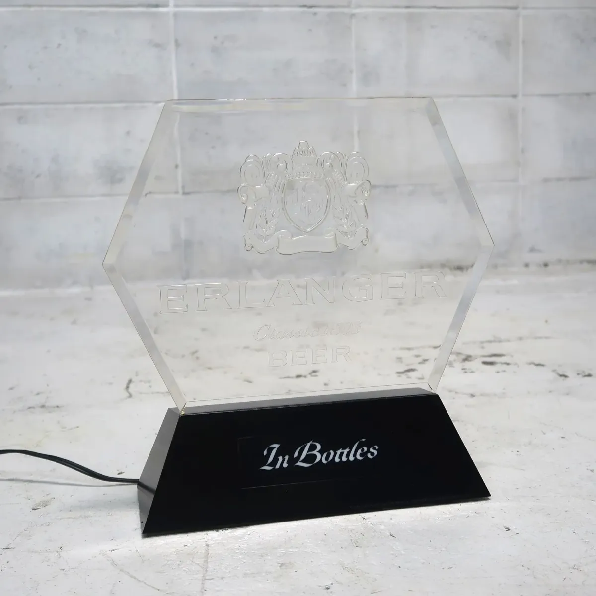 ERLANGER BEER ビンテージ ライトサイン