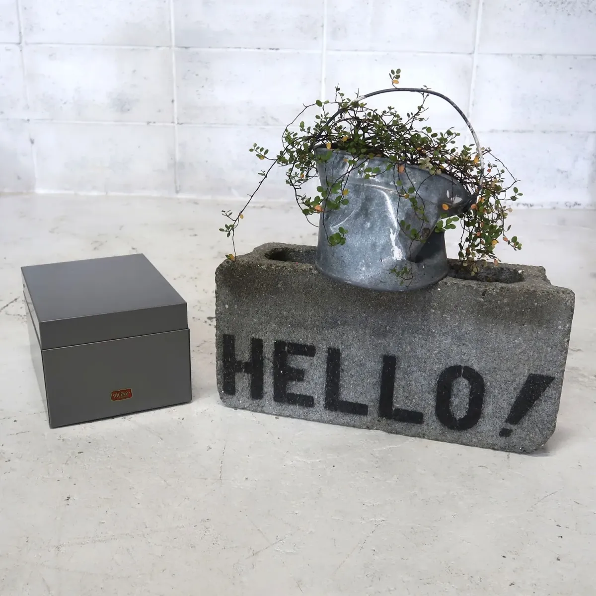 Weis ビンテージ メタル ファイルボックス