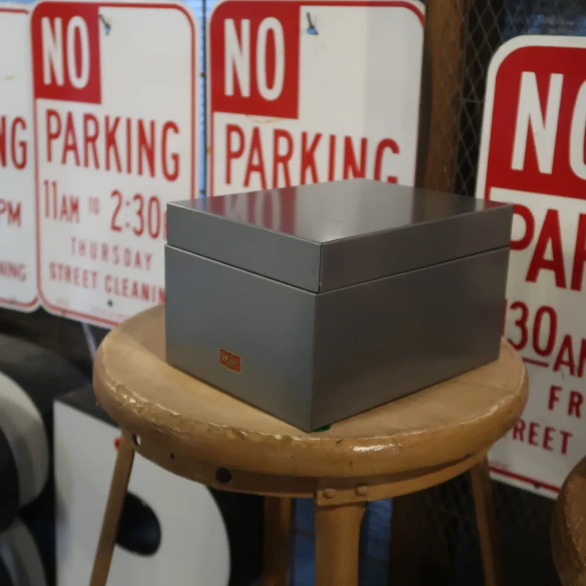 Weis ビンテージ メタル ファイルボックス