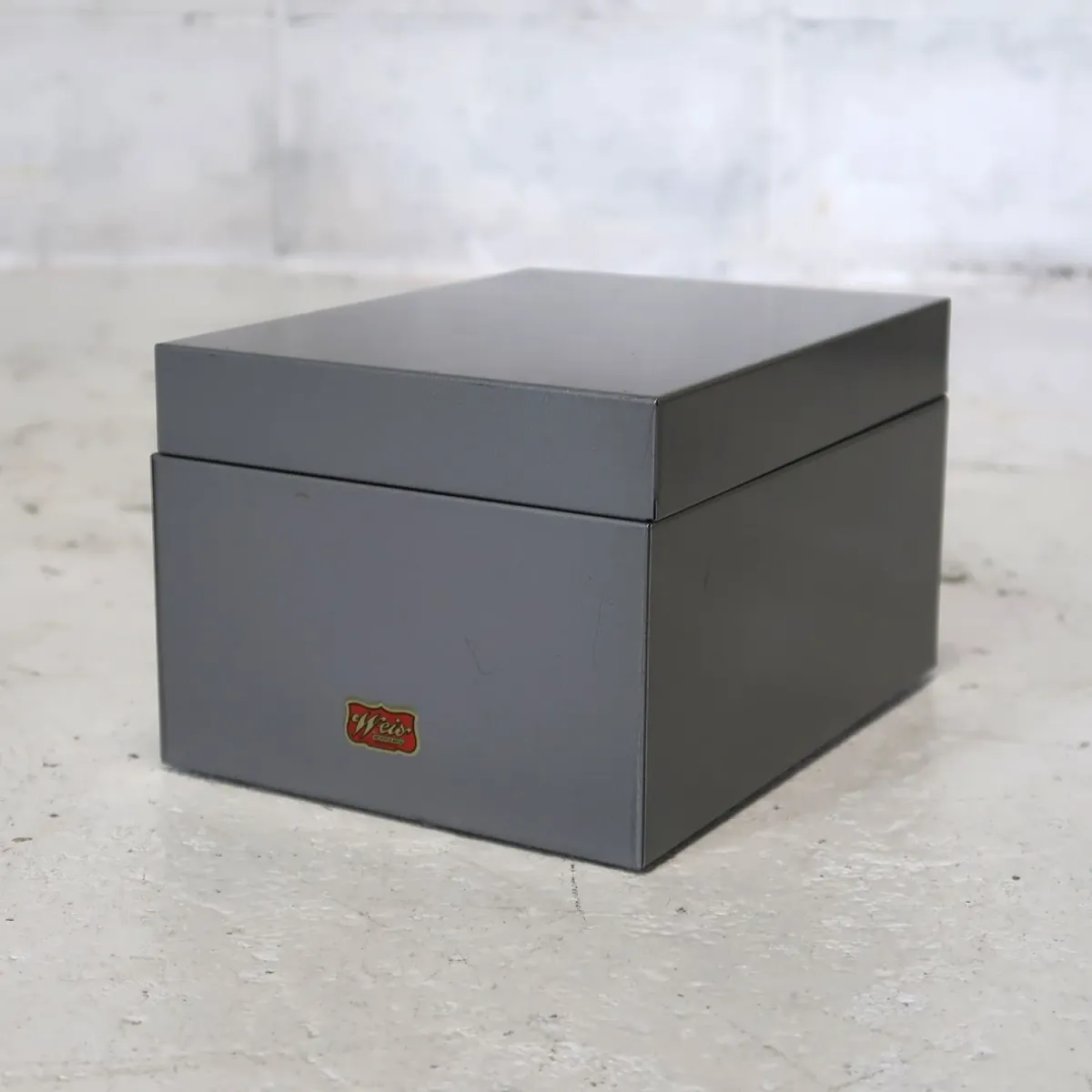 Weis ビンテージ メタル ファイルボックス