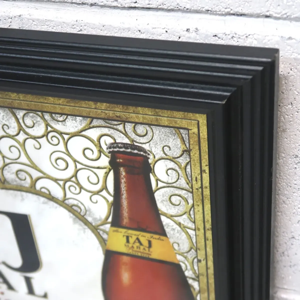 TAJ MAHAL LAGER BEER ビンテージ パブミラー