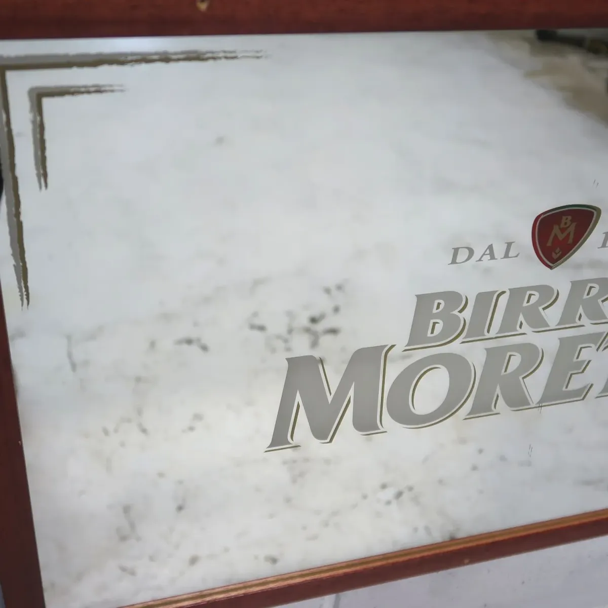 BIRRA MORETTI ビンテージ パブミラー