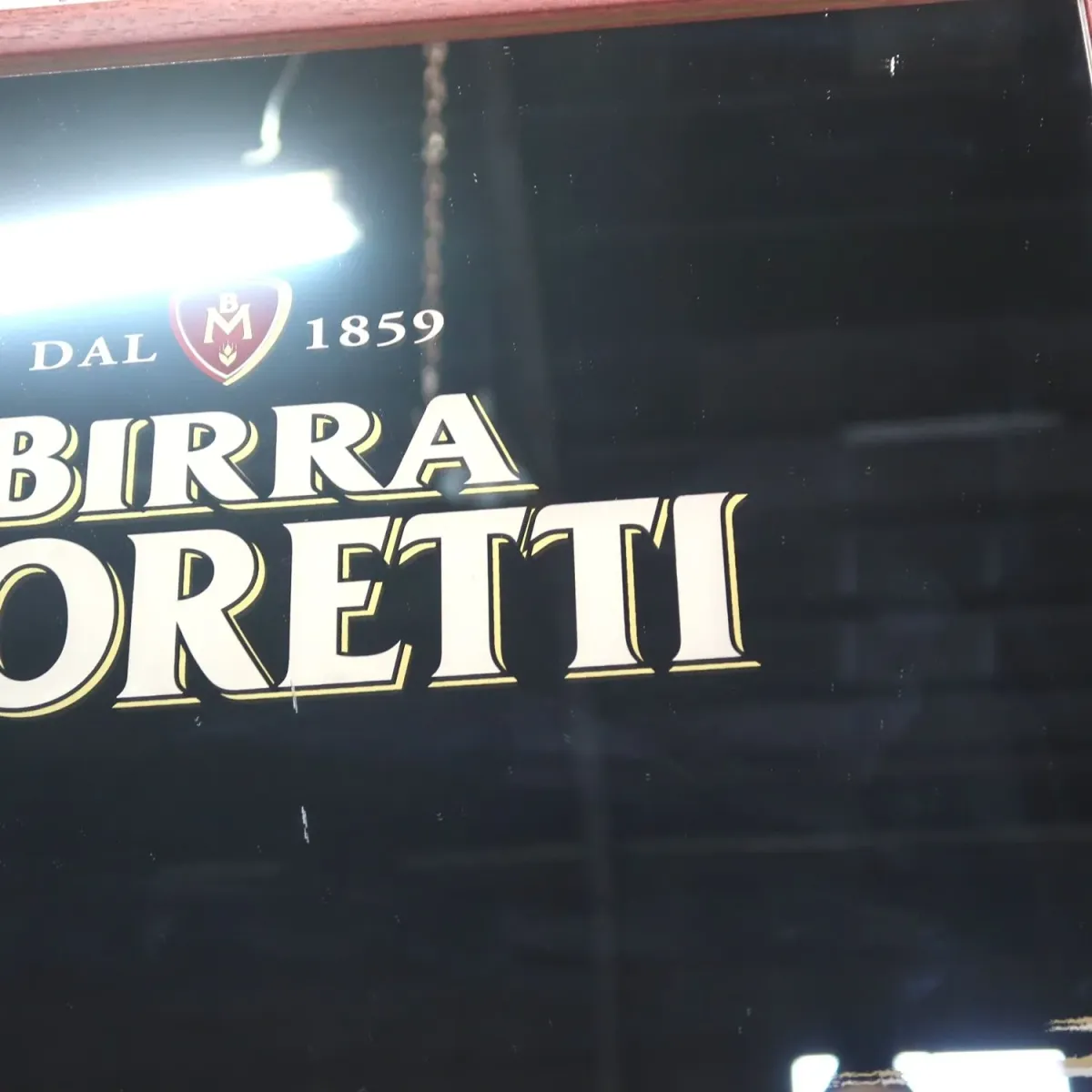 BIRRA MORETTI ビンテージ パブミラー
