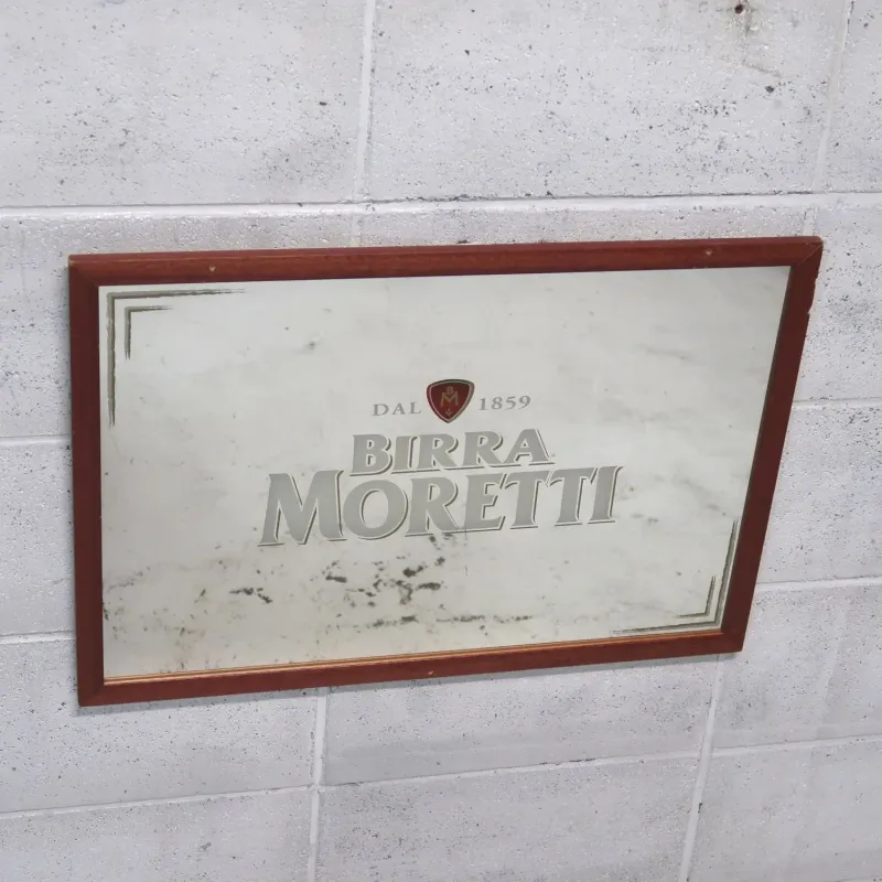 BIRRA MORETTI ビンテージ パブミラー