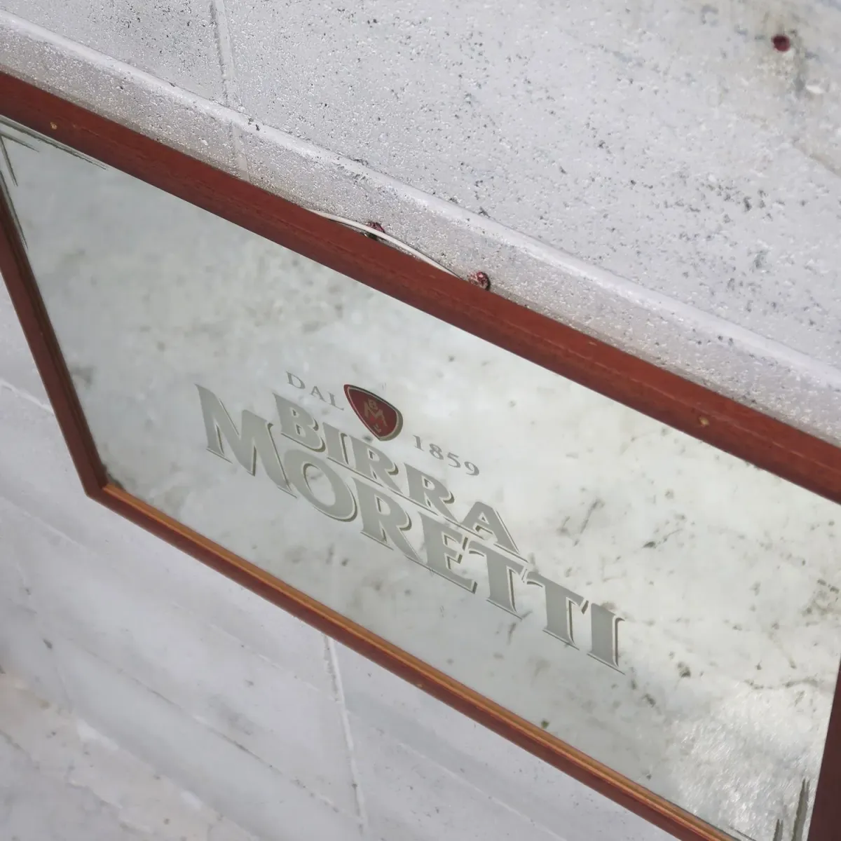 BIRRA MORETTI ビンテージ パブミラー