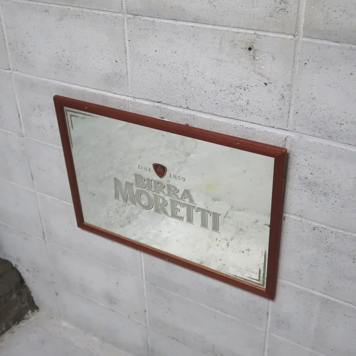 BIRRA MORETTI ビンテージ パブミラー