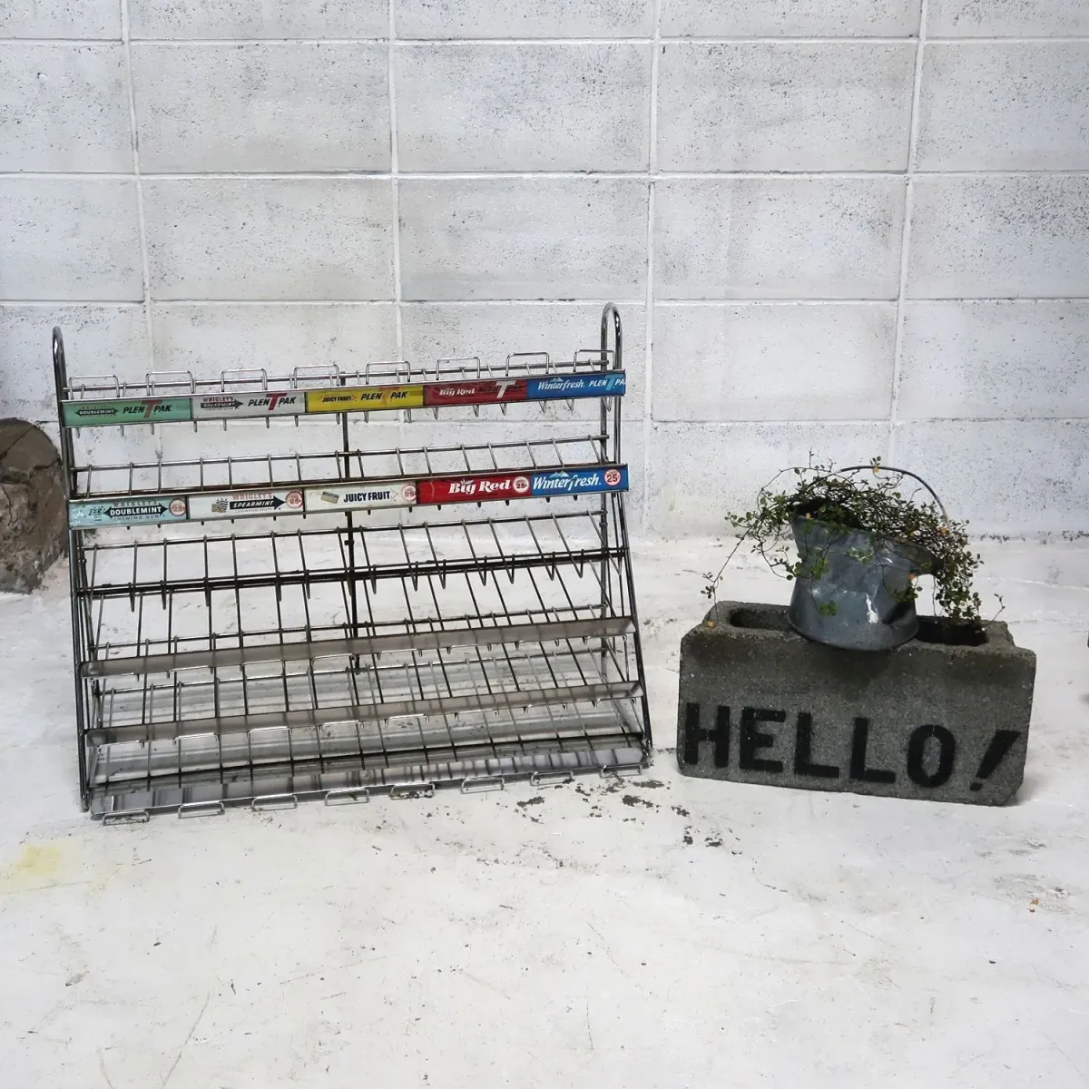 ビンテージ ストアディスプレイラック