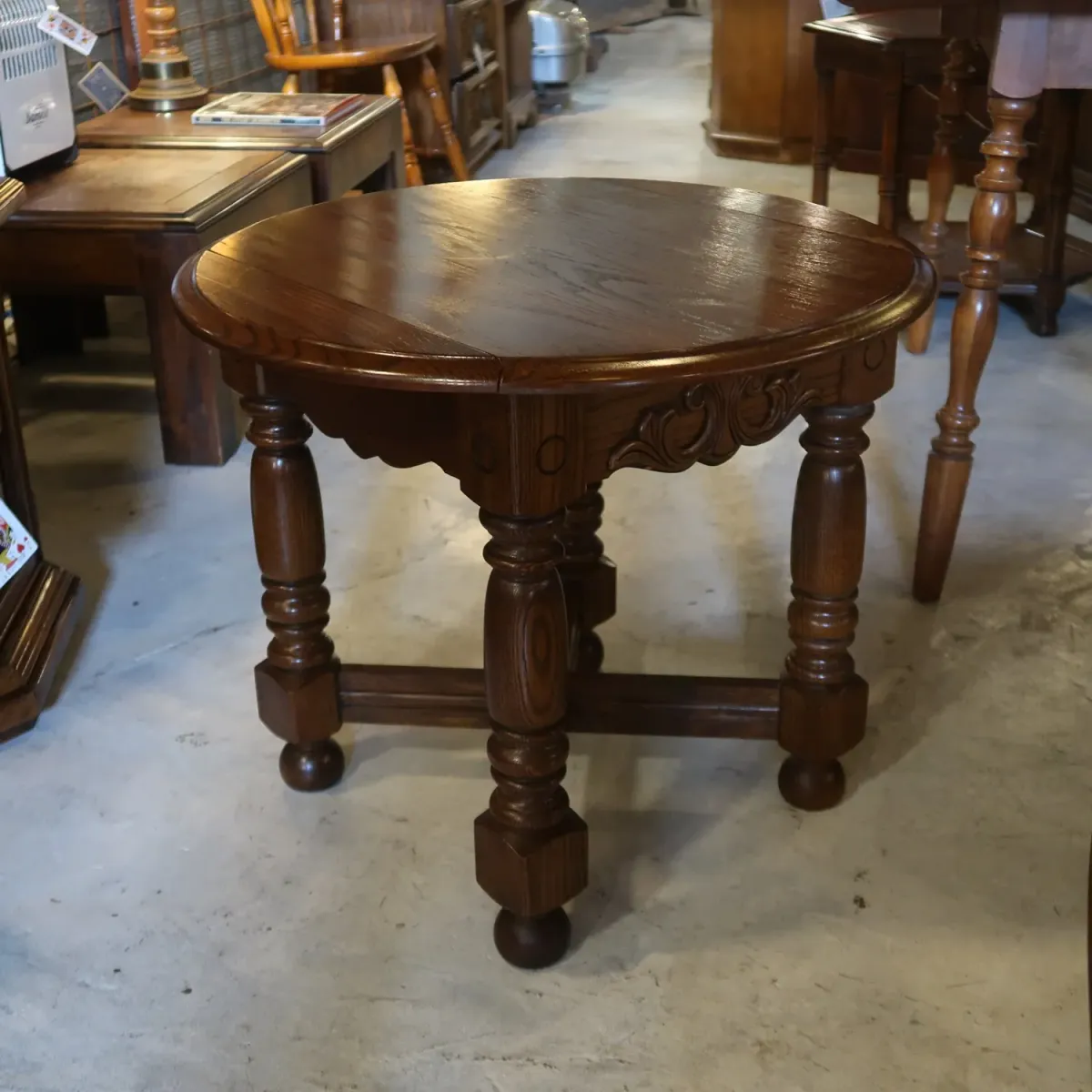 アンティーク バタフライサイドテーブル