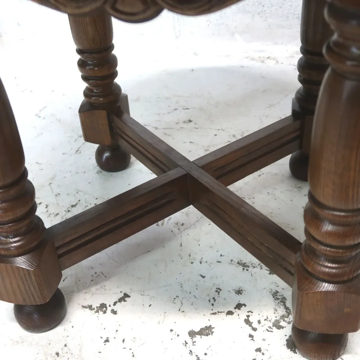 アンティーク バタフライサイドテーブル