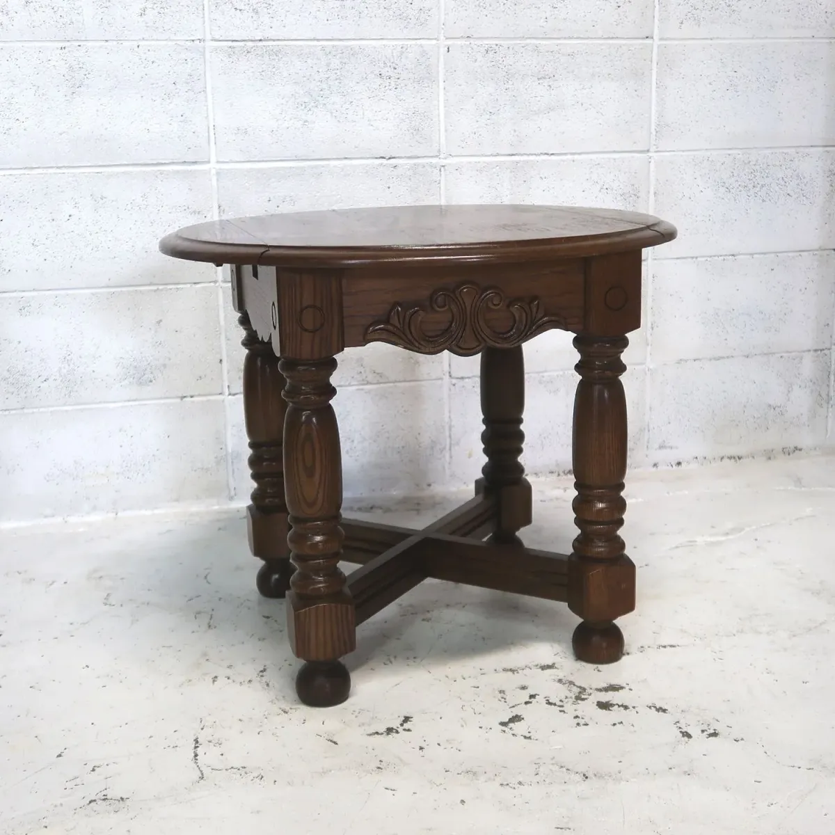 アンティーク バタフライサイドテーブル