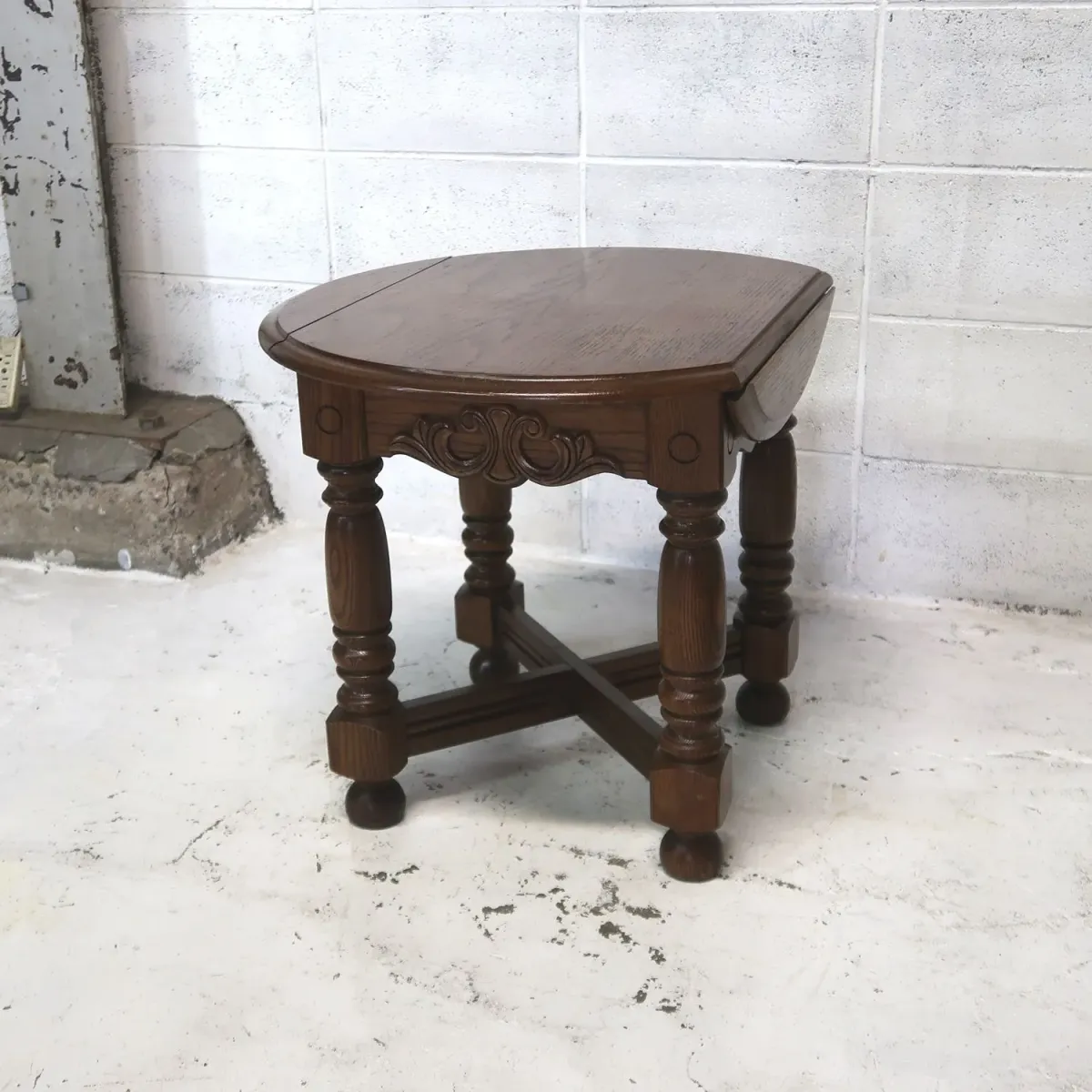 アンティーク バタフライサイドテーブル