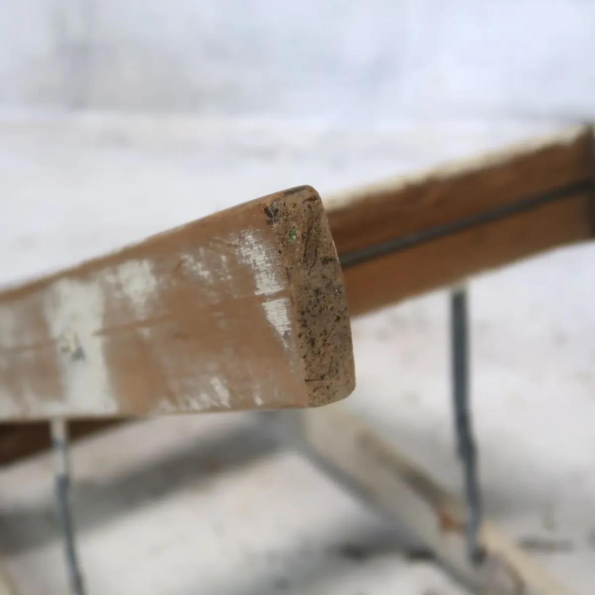 ビンテージ ウッドステップラダー