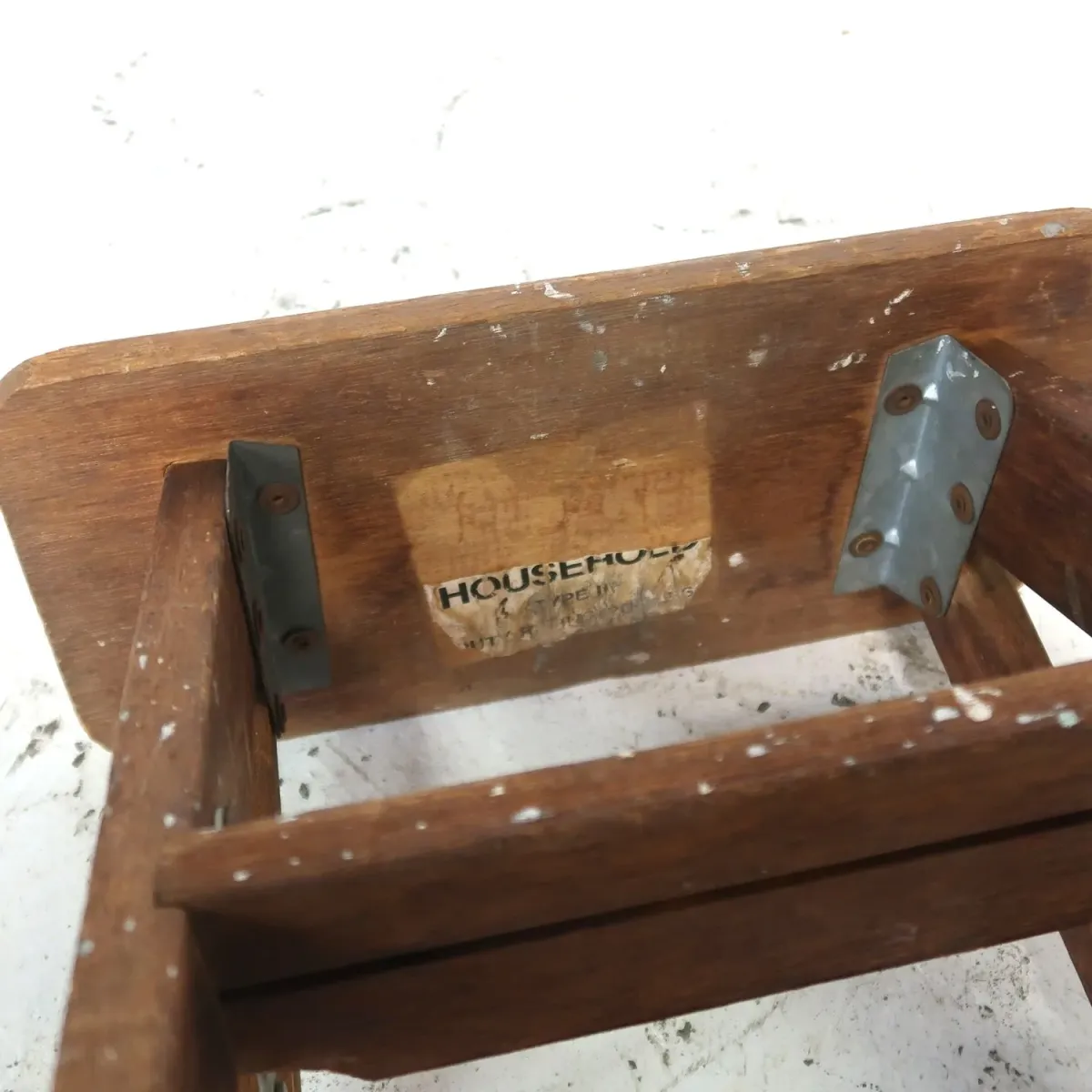 ビンテージ ウッドステップラダー